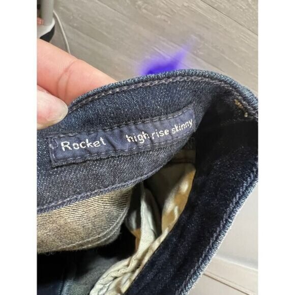NEW Citizens‎ of Humanity Jeans Rocket Crop High Rise Skinny Size 25 - Picture 7 of 9